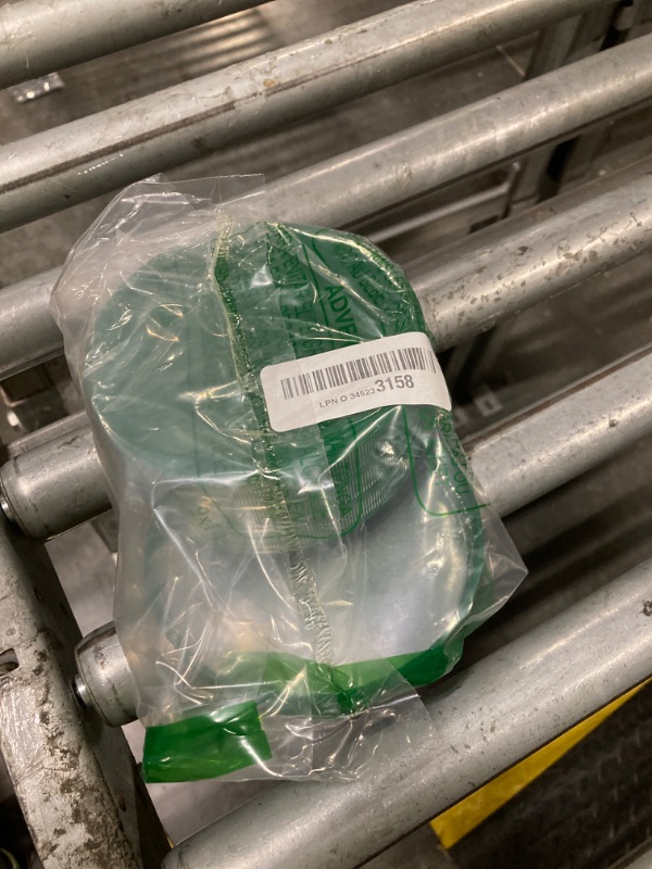Photo 1 of 110-400 Green Plastic Lid - Continuous Thread (CT) - Induction Liner - For Kitchentoolz Gallon & Half Gallon Jars - Pantry & Storage - Jar not Included