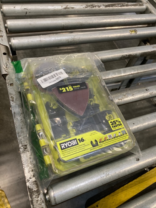 Photo 1 of RYOBI Oscillating Multi-Tool Accessory Kit (16-Piece)