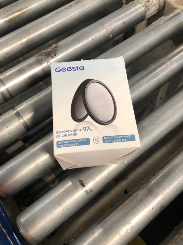 Photo 1 of 12-Pack Premium Activated Charcoal Water Filter Disk for All Mr. Coffee Models