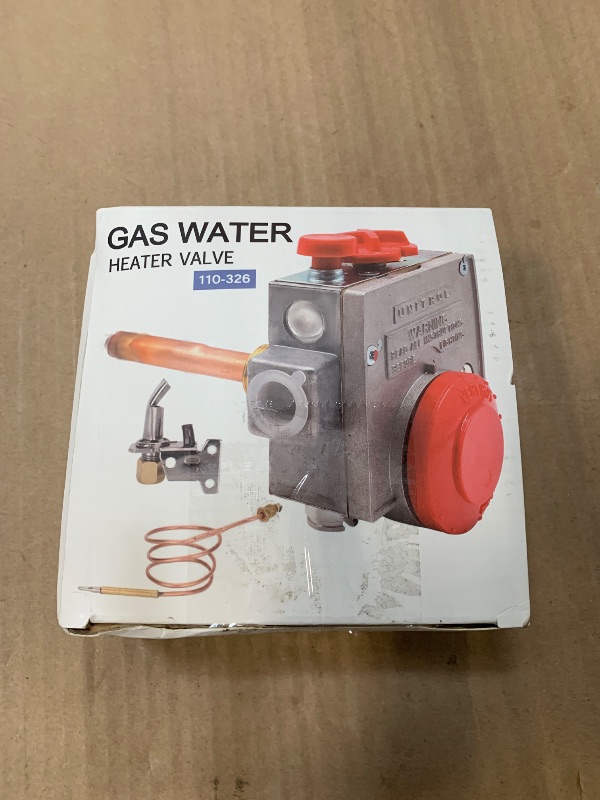 Photo 1 of 110-326 Gas Water Heater Control Valve w/Copper Probe Thermostat - Metal - Built for Durability & Precision