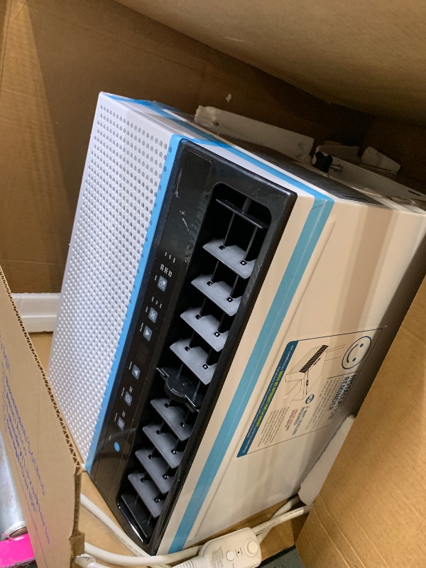 Photo 1 of **PARTS ONLY**Antarctic Star 10,000 BTU U-Shaped Window Air Conditioner Unit Cools up to 450 Sq.Ft. with 6 Modes 24H Timer, Ultra Quiet Window AC Units with Full Window View, Energy Saving, Easy to Install, White