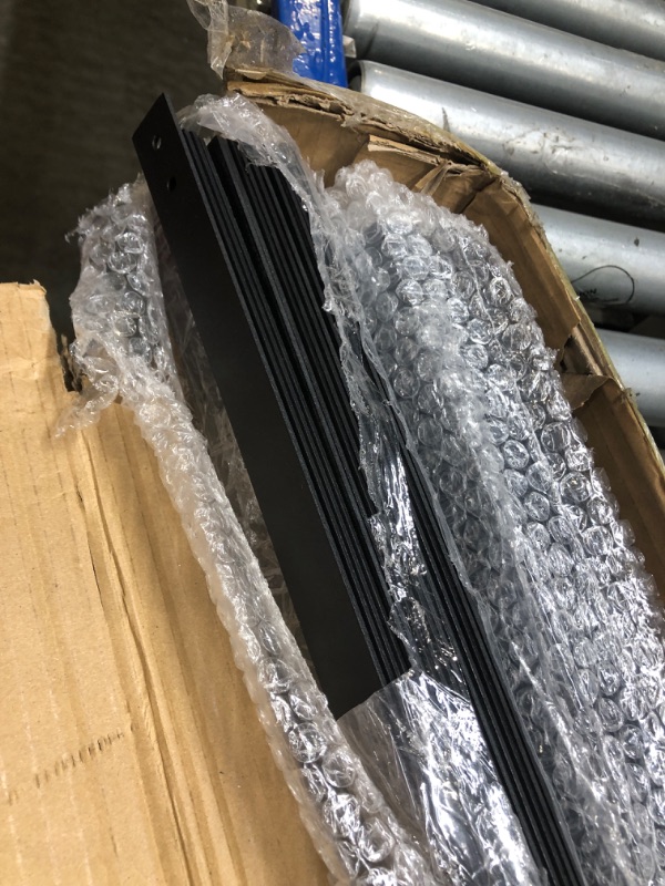 Photo 1 of  Heavy Duty Angle Steel Horse Stall Chew Guards Durable Steel Chew Guards for Cribs/Protectores para Caballos/Stops Destructive Chewing on Wood with Screws & Mounting Holes