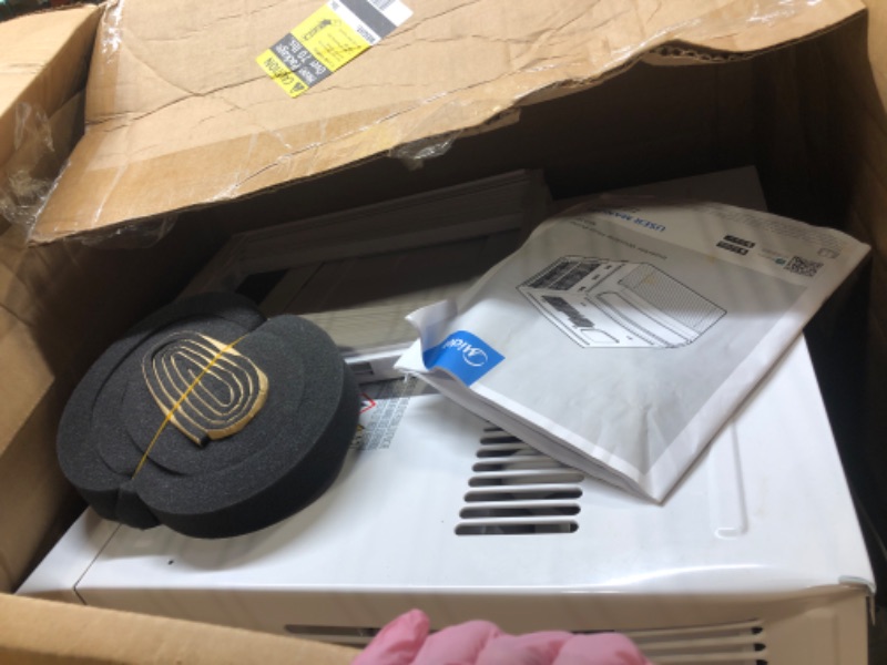Photo 1 of **DOESNT WORK**PARTS ONLY**Midea 12,000 BTU Smart Inverter Air Conditioner Window Unit with Heat and Dehumidifier – Cools up to 550 Sq. Ft., Energy Star Rated, Quiet Operation, Electronic Controls, Remote Control, White