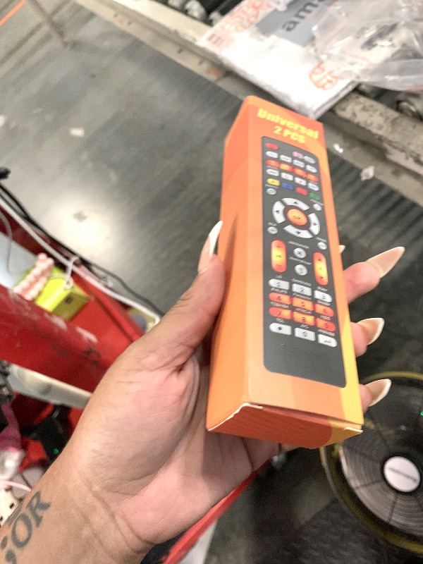 Photo 1 of 2 PCS Universal TV Remote Control with Light-Up-Button Compatible with LG, Samsung, Philips, Panasonic, Sharp TCL, Vizio, Sony, Sanyo, Toshiba, Insignia, Hisense, JVC, RCA Brands LCD LED 3D TV Remote