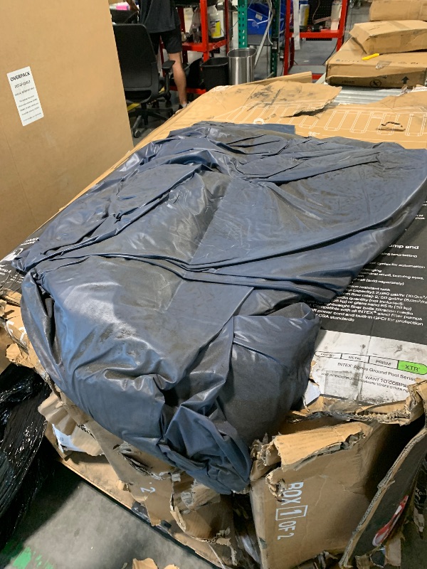 Photo 1 of ****USED AND DIRTY**** Intex 32' x 16' x 52" Ultra XTR Rectangular Outdoor Swimming Pool Set with Pump - Large Above Ground Backyard Rectangle Pool w/ 45-Inch Deep Water