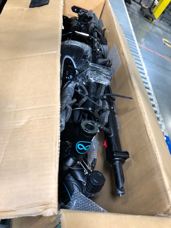 Photo 1 of Gyroshoes Electric Scooter with Seat for Adults, 550W Powerful Motor 20-Mile Range, Speed up to 18.6MPH, Ample Storage for Pets & Cargo, C1S-43G
