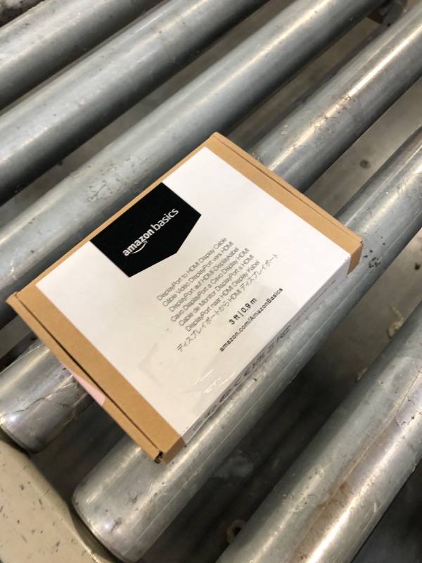 Photo 1 of Amazon Basics DisplayPort (Source) to HDMI (Display) Cable, Uni-Directional, 3 Foot, Black