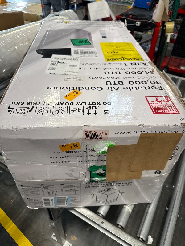 Photo 1 of 14,000 BTU Portable Air Conditioner Cools Up to 700 Sq.Ft, 3-IN-1 Energy Efficient Portable AC Unit with Remote Control & Installation Kits for Large Room, Campervan, Office, Temporary Space
