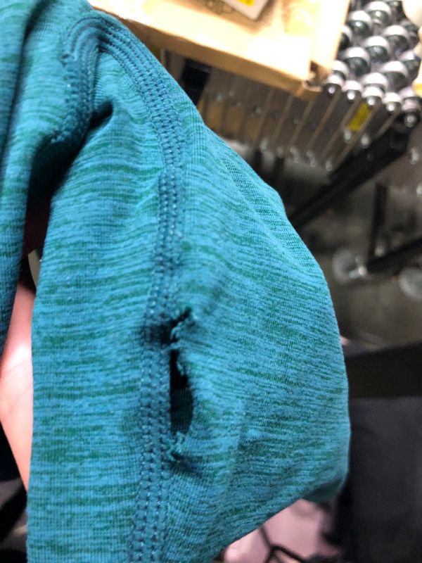 Photo 1 of ***small holeAUROLA Dream Marl Workout Leggings for Women Seamless Scrunch High Waist Gym Active Pants,L Deep Teal