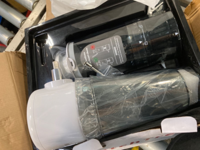 Photo 1 of ***attachment only**KITCHTREE Masticating Juicer Attachment for KitchenAid Stand Mixer, 4.2" Large Feed Chute Fit Whole Vegetables & Fruits, Slow Cold Press Juicing, Includes 2 * 28oz capacity cups and blade replacement