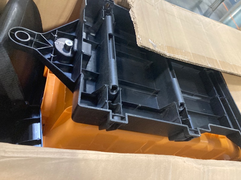 Photo 1 of ***MISSING HARDWARE***
Garvee Ride on Car - 3 in 1 Ride on Tractor with Shovel Bucket Digger Trailer - Remote Control Excavator with EVA Tires LED Light Music USB - 24v Ride on Toys for Big Kids - Yellow