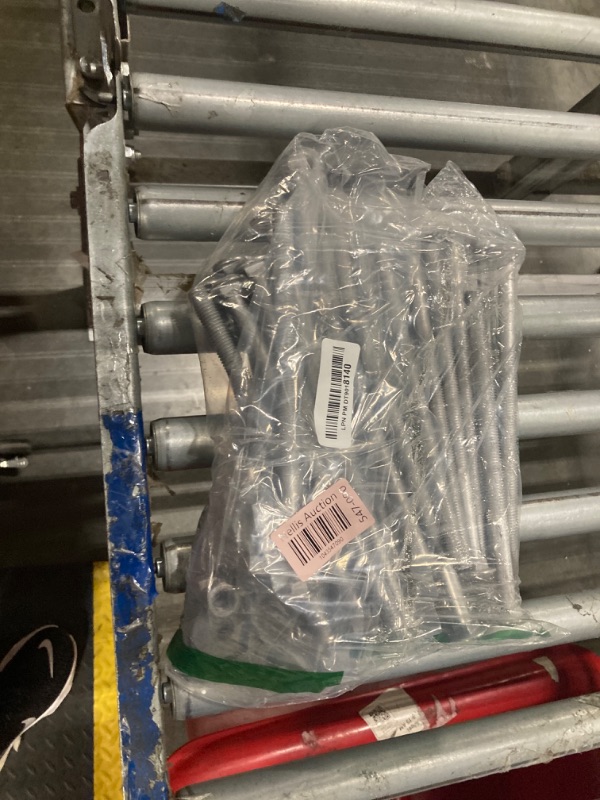 Photo 1 of 1/2" x 9" (25 Pack) Galvanized Carriage Bolt Kit Grade 307A Includes 1/2" USS Flat Washers (25 pcs) and 1/2"-13 Hex Nuts (25 pcs), Hot Dip Galvanized for Exterior Use by Makers Bolt