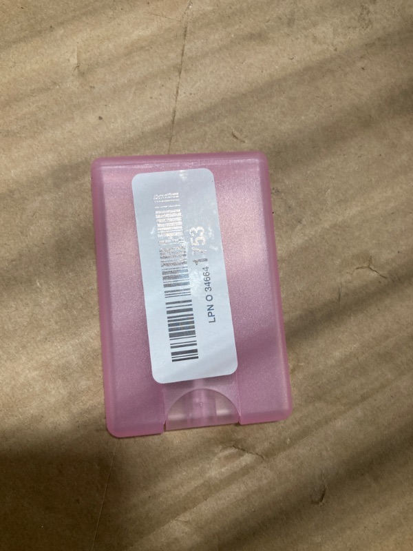 Photo 1 of ***one only**
5Pcs Pink 20ml/ 0.67oz Card Type Spray Bottles Refillable Perfume Atomizer Container Portable Fine Mist Spray Bottle Travel Bottle Refillable Cosmetic Spray Bottles for Women Beauty and Personal Care.