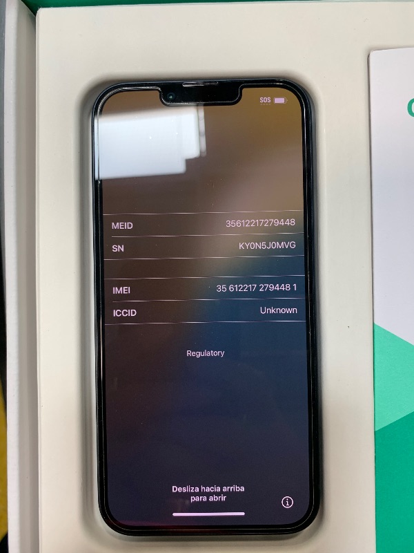 Photo 1 of ***WITHOUT CHARGER***Apple iPhone 13, 128GB, Midnight - Unlocked (Renewed Premium)