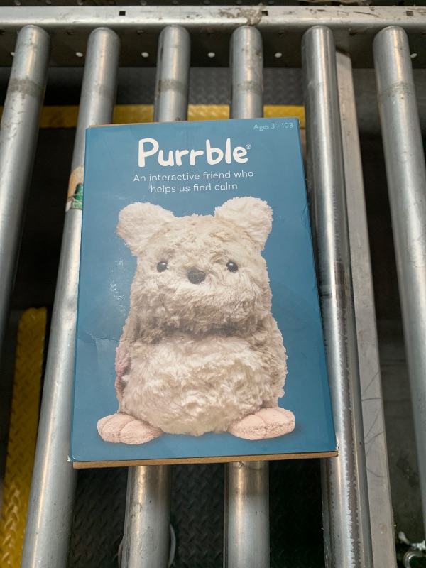 Photo 1 of Purrble Companion- Calming Toy with Dynamic Heartbeat and Soothing Purr - Interactive Plush Companion for All Ages - Stuffed Animal Doll for Emotion Regulation - Cuddle and Pet Plushies