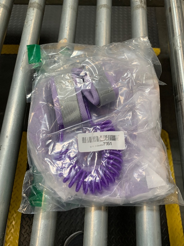 Photo 1 of Accmor Toddler Harness Backpack Leash, Cute Penguin Kid Backpacks with Anti Lost Wrist Link, Mini Child Backpack Harness Leashes Walking Wristband Rope Travel Bag Harness Rein for Baby Girls (Purple)