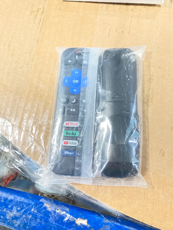 Photo 1 of (Pack of 2) Replacement-Remote-Control for Roku-TV,Compatible for TCL Roku/Hisense Roku/Onn Roku/Philips Roku Smart TVs(Not for Roku Stick and Box)