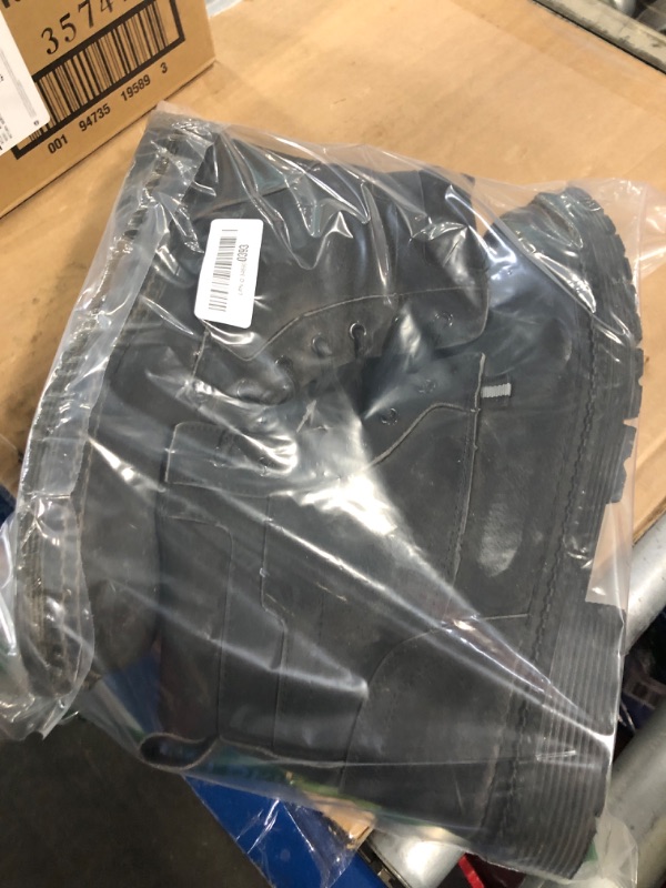 Photo 1 of ANGRYRAM Steel Toe Boots for Men Work Boots Slip Resistant Safety Shoes Indestructible Industrial Construction Working Boots Waterproof