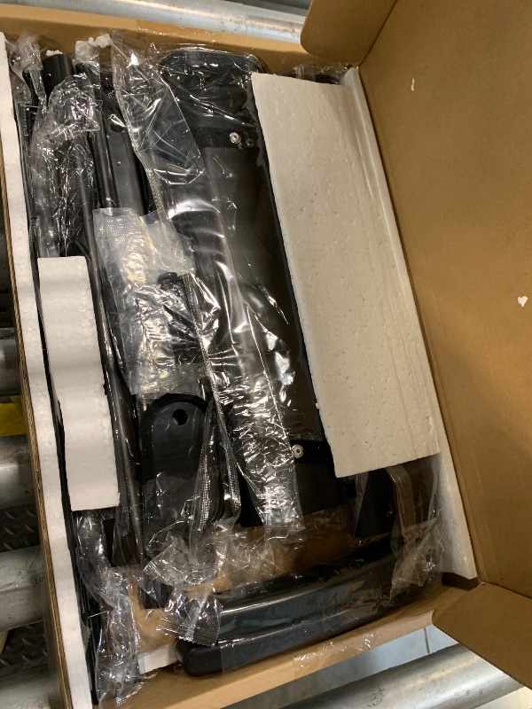 Photo 1 of Universal Swivel TV Stand/Base Table Top TV Stand 32 to 65 inch TVs 80 Degree Swivel, 4 Level Height Adjustable, Heavy Duty Tempered Glass Base, Holds up to 88lbs Screens, HT04B-002