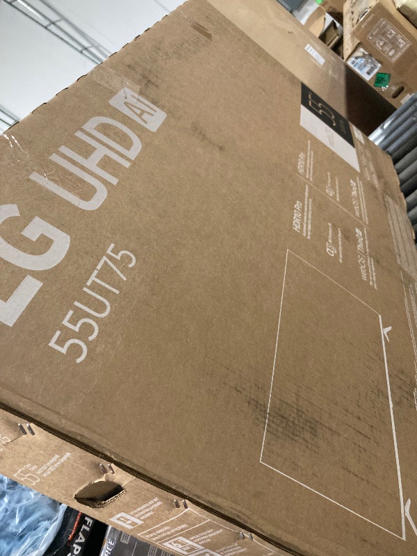 Photo 1 of LG 55-Inch Class UT75 Series LED Smart TV 4K Processor Flat Screen AI-Powered with Alexa Built-in (55UT7570PUB, 2024)