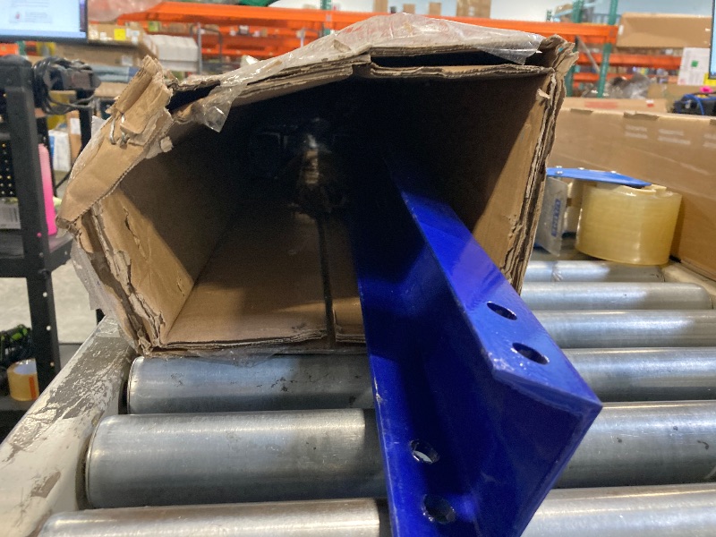 Photo 1 of 12 Ton Hydraulic Press, H-Frame Garage Floor Shop Press with Built-in Relief Valve & Pressure Gauge to Bend, Straighten, Or Press Parts, Install Bearings & U-Joints
