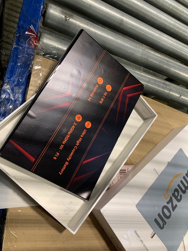 Photo 1 of ATMPC Tablet 10 inch Android 14 Tablet with Octa Core Processor 12GB RAM 128GB ROM 1TB Expandable 1280x800 IPS Touchscreen, 6000mAh Battery, WiFi 6, BT 5.4, Dual Camera (Sliver)