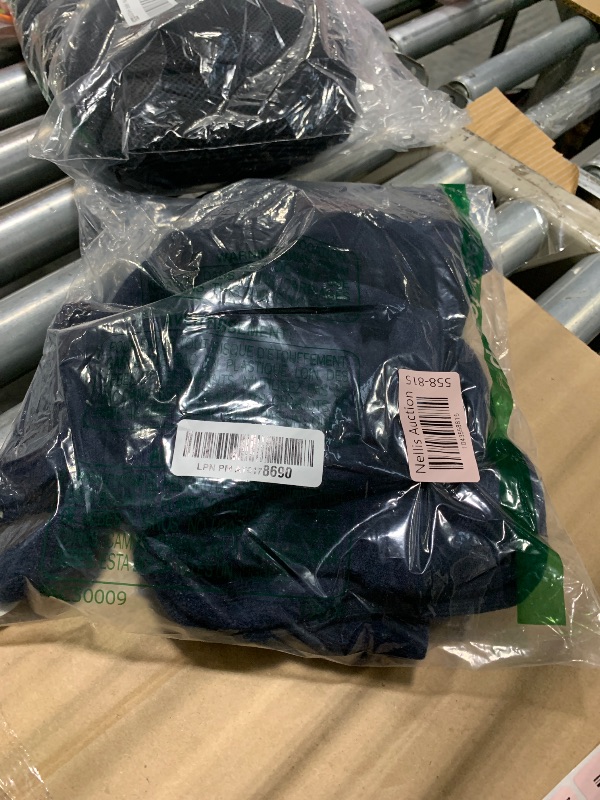 Photo 1 of   Dickies Men's Dri-Tech Moisture Control Mid-Crew Socks, Available in M-XL (6, 12, Comfort Length Navy (6 Pairs), Medium