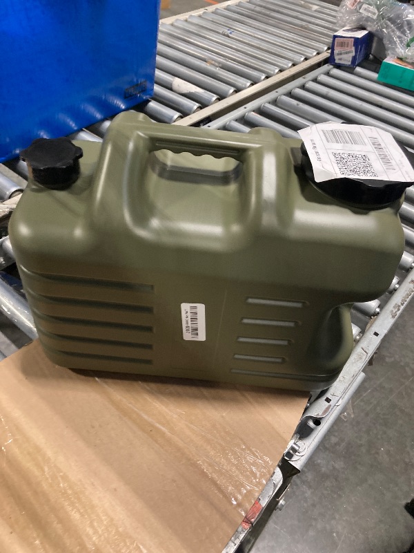 Photo 1 of UXPEYIC 5 Gallon Water Container with Spigot, Portable Camping Water Jug, BPA Free Emergency Water Storage Tank for Outdoor Hiking Camping Vehicle Car Picnic Supplies