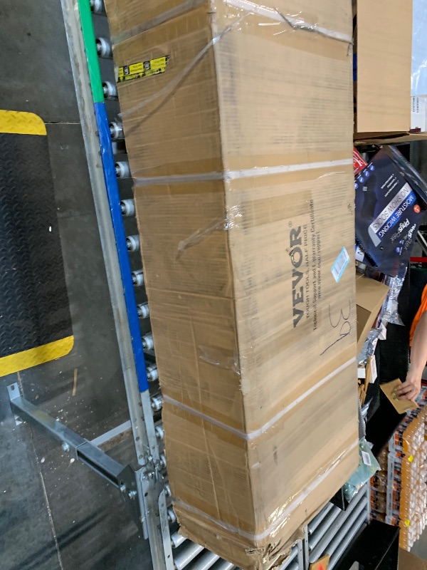 Photo 1 of VEVOR Tow Behind Plug Aerator, 48-Inch Tow Behind Lawn Plug Aerator with Universal Hitch, Pull Behind Aerator with Iron Spikes Alternately Arranged, Lawn Aerator Tow Behind for Gardens, Lawns, Farms