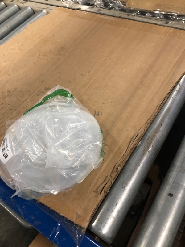 Photo 1 of **ONLY SAUCER, NO POTS***lanccona Orchid Pot, 8 Inch 4 Pack Orchid Pots with Holes and Saucers, Clear Plastic Orchid Pots