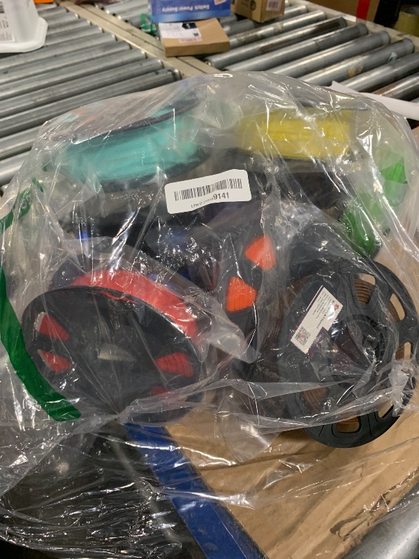 Photo 1 of 1.75mm 3D Printer Normal PLA Filament 12 Bundle, Most Popular Colors, 500g per Spool, 12 Spools Pack, Total 6kgs Material with One Bottle of 3D Printer Stick Tool Mika3D