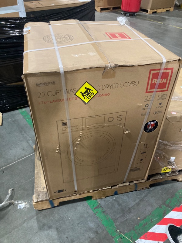 Photo 1 of **still factory sealed**HAMILTON BEACH Washer and Dryer Combo 2.7 cu ft - White