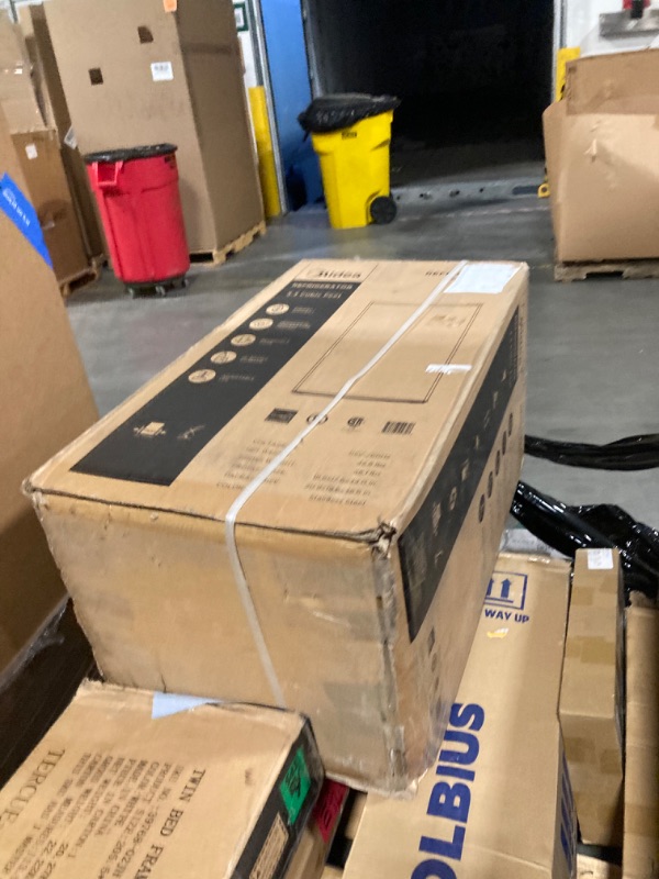 Photo 1 of **FACTORY SEALED AS SHOWN IN PHOTOS**Midea MERM33S1AST 3.3 Cubic Feet Compact Refrigerator, Silver