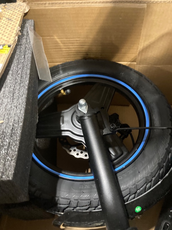 Photo 1 of **will need large SUV or bigger for pick up**Gyroor Electric Scooter for Adults with Removable Pet Basket – 48V 13.5Ah Battery, 650W Motor, Dual Shock Absorbers, 300lb Capacity, UL2272 Certified C1Plus-7S7