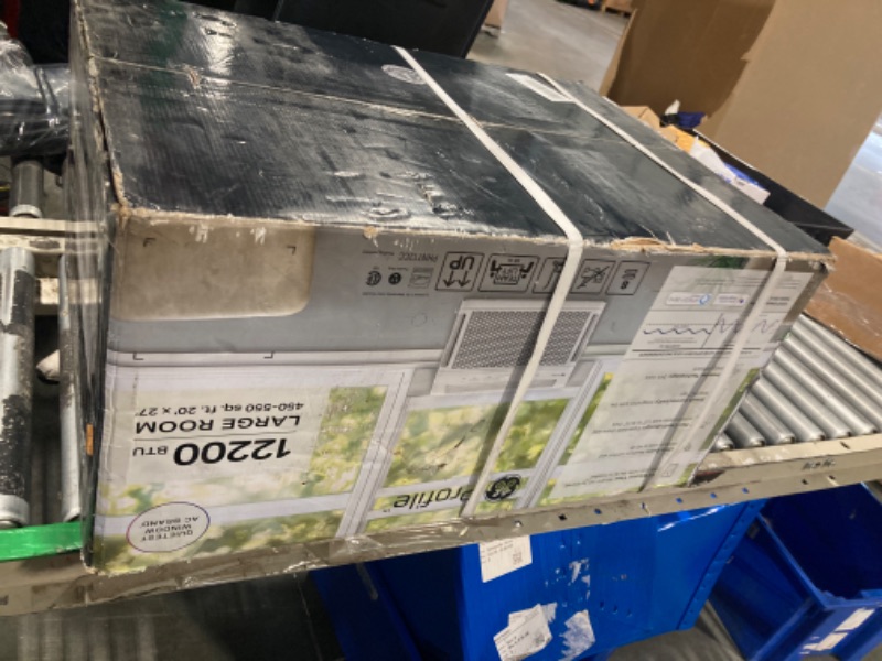 Photo 1 of **factory sealed**Profile PHNT12CC Clearview Air Conditioner 12,000, Inverter Technology, Ultra Quiet, Medium Rooms up to 550 Sq. FT, Full Window View with Easy Installation, Energy-Efficient Cooling, 12200 BTU, White