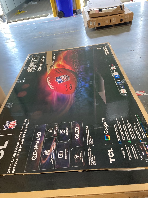 Photo 1 of TCL 75-Inch QM7K QLED 4K Smart QD-Mini LED TV with Google TV (75QM7K, 2025 Model) Dolby Vision IQ, Dolby Atmos, HDR, Game Accelerator up to 288Hz, Voice Remote, Works with Alexa, Streaming Television