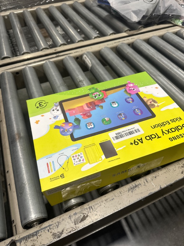 Photo 1 of ****SOLD AS PARTS - DOESN'T WORK****Samsung Galaxy Tab A9+ Plus Kids Edition 11” 64GB WiFi Android Tablet, Long Battery Life, Expandable Storage, Thin, Light Design, Durable Puffy Cover, US Version, 2024, Yellow