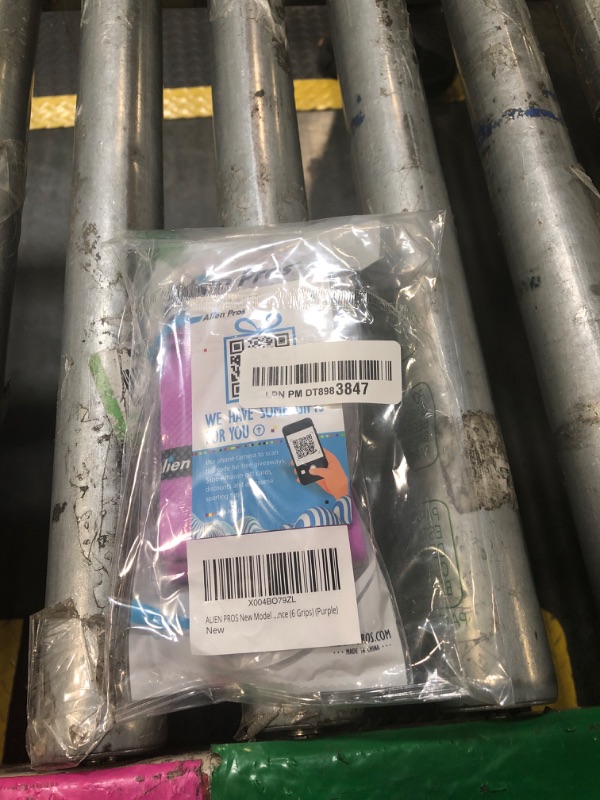 Photo 1 of ALIEN PROS New Model M-Tac Tennis Racket Grip Tape (6 Grips) Tennis Overgrip Grip Tape Tennis Racket Tac Feel Tennis Grip – Wrap Your Racquet for High Performance (6 Grips) (Purple)