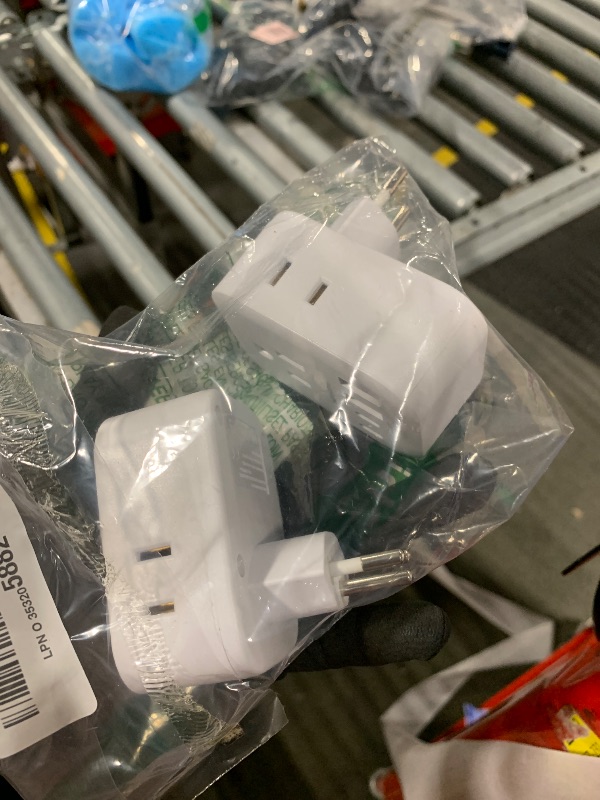 Photo 1 of 2 Pack Switzerland Travel Plug Adapter, HANYCONY Type J Power Adapter with 4 Outlets 4 USB Ports (2 USB C), Swiss Plug Adapter for US to Switzerland, Liechtenstein, Rwanda etc