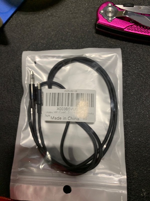 Photo 1 of (Apple MFi Certified) iPhone AUX Cord,Lightning to 1/8 Inch Audio Cable,3.3ft, Headphone Jack Adapter Male Aux Stereo Audio Cable Compatible for iPhone 14/13/12/11/XR/X/8/7 (Black)
