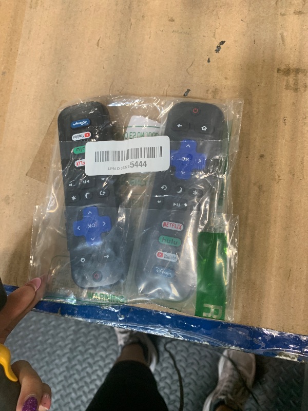 Photo 1 of (Pack of 2) Replacement-Remote-Control for Roku-TV,Compatible for TCL Roku/Hisense Roku/Onn Roku/Philips Roku Smart TVs(Not for Roku Stick and Box)