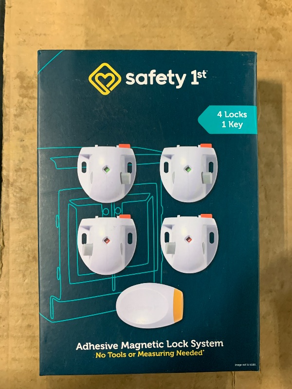 Photo 1 of Safety 1st Adhesive Magnetic Lock System, 4 Locks And 1 Key