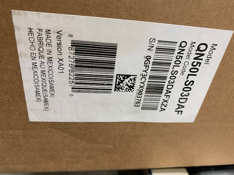 Photo 1 of ** Only parts ** Samsung The Frame QN50LS03D 50" 4K HDR Smart QLED TV