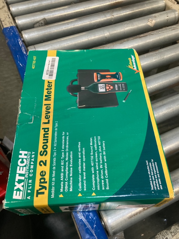 Photo 1 of Extech 407732-KIT Low/High Range Sound Level Meter Kit