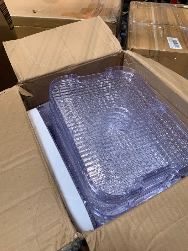 Photo 1 of VIVOHOME Food Dehydrator Machine, 8 Trays Meat Hydrator with 48H Digital Timer and Temperature Adjustable 95-176? for Fruit Vegetable Beef Jerky Maker, BPA Free, Silicone Trivet Tong Included, Silver
