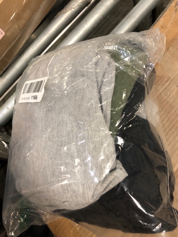 Photo 1 of **ONLY 3**Gildan Men's Crew T-Shirts, Multipack, Style G1100, Black/Sport Grey/Military Green (5-Pack), 2X-Large