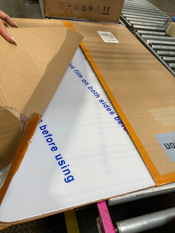 Photo 1 of [Upgraded Version] Crystal Clear 1/5" Thick 47" x 35" Heavy Duty Hard Chair Mat, Can be Used on Carpet or Hard Floor