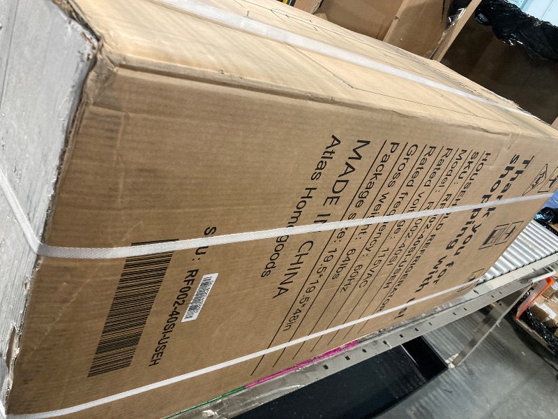 Photo 1 of **FACTORY SEALED AS SHOWN IN PHOTOS**
EUHOMY Mini Fridge with Freezer, 4.0 Cu.Ft Mini Refrigerator fridge, 2 door For Bedroom/Dorm/Office/Apartment - Food Storage or Cooling drinks, Silver