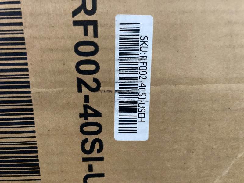 Photo 1 of **FACTORY SEALED AS SHOWN IN PHOTOS**
EUHOMY Mini Fridge with Freezer, 4.0 Cu.Ft Mini Refrigerator fridge, 2 door For Bedroom/Dorm/Office/Apartment - Food Storage or Cooling drinks, Silver