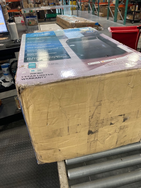 Photo 1 of **factory sealed as shown in photos**
Midea Duo 12,000 BTU (10,000 BTU SACC) High Efficiency Inverter, Ultra Quiet Portable Air Conditioner, Cools up to 450 Sq. Ft., Compatible with Alexa/Google Assistant, Includes Remote
